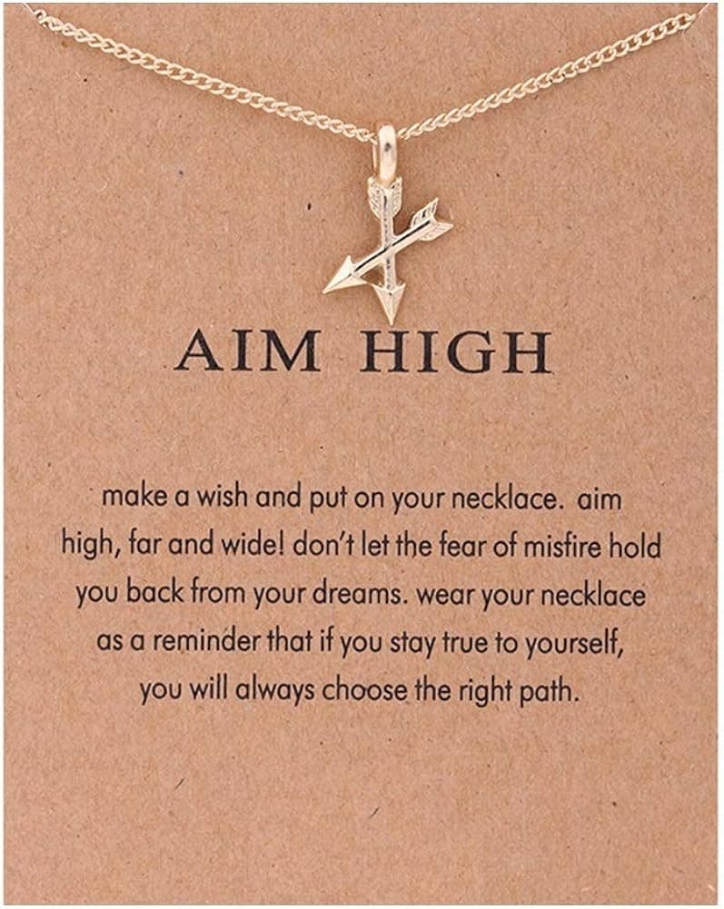 Jude Jewelers Retro Vintage Inspirational Charm Cocktail Party Necklace Birthday Gifts