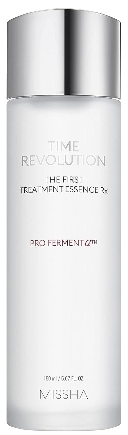 MISSHA Time Revolution The First Treatment Essence RX 150ml - Essence/Toner That Moisturizes and Smoothes The Skin Creating A Clean Base - Amazon Code Verified for Authenticity