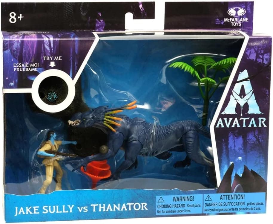 McFarlane - Avatar - World of Pandora Med DLX Set - A1 Jake Vs. Thanator