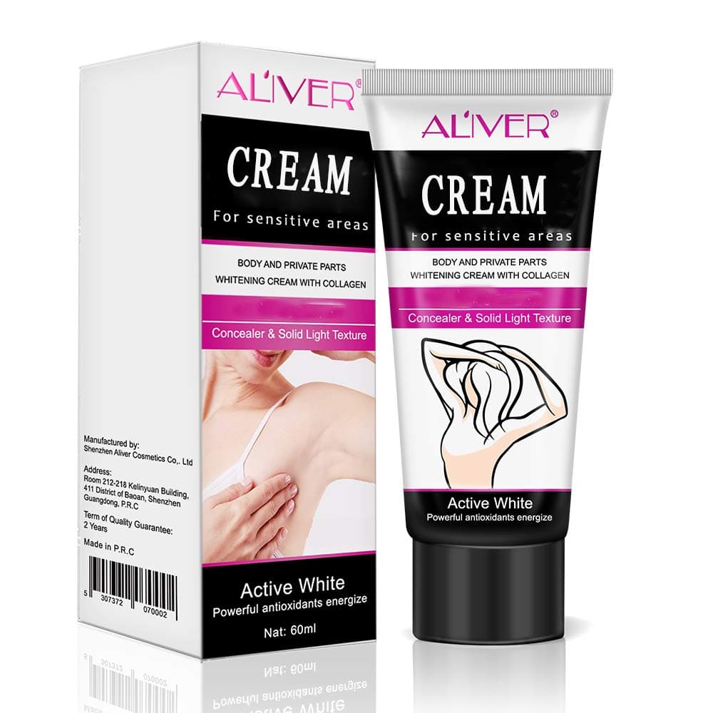 Body Cream, Effective for Brightening Armpit, Neck, Bikini, Thigh and Sensitive & Private Area Skin,Nourishes Repairs & Restores Skin