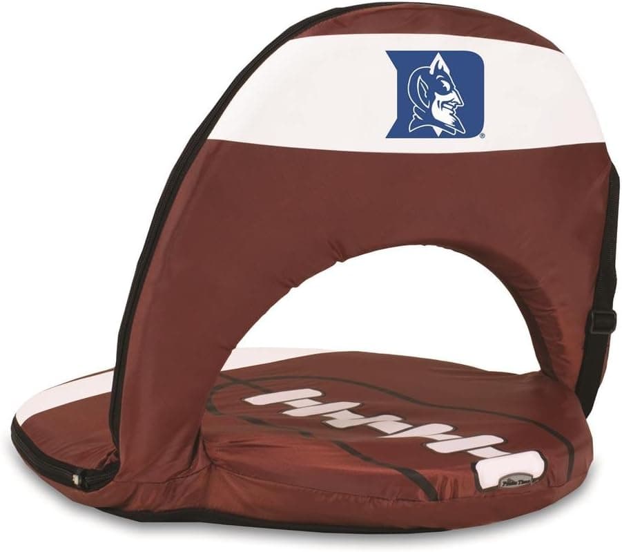 NCAA Duke Blue Devils Oniva Portable Football Reclining Sport Seat