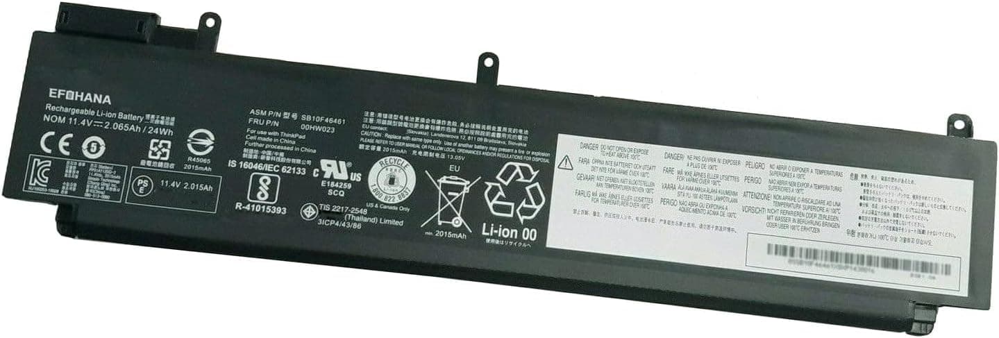 efohana NC140BW1-2S1P Laptop Battery Replacement for Lenovo IdeaPad 100S 14" 100S-14IBR 80R9 Series Notebook 0813002 5B10K65026 NC14OBW1-2S1P 7.6V 31.92Wh 4200mAh