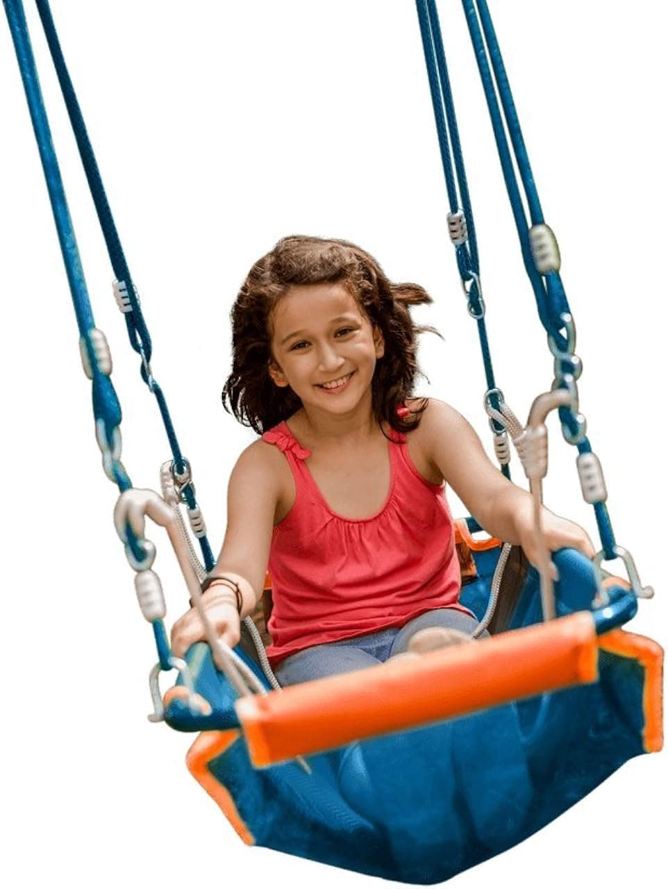 Buddy Active Large Pirate Boat Swing for Children Tree Playground Giant Swing Blue