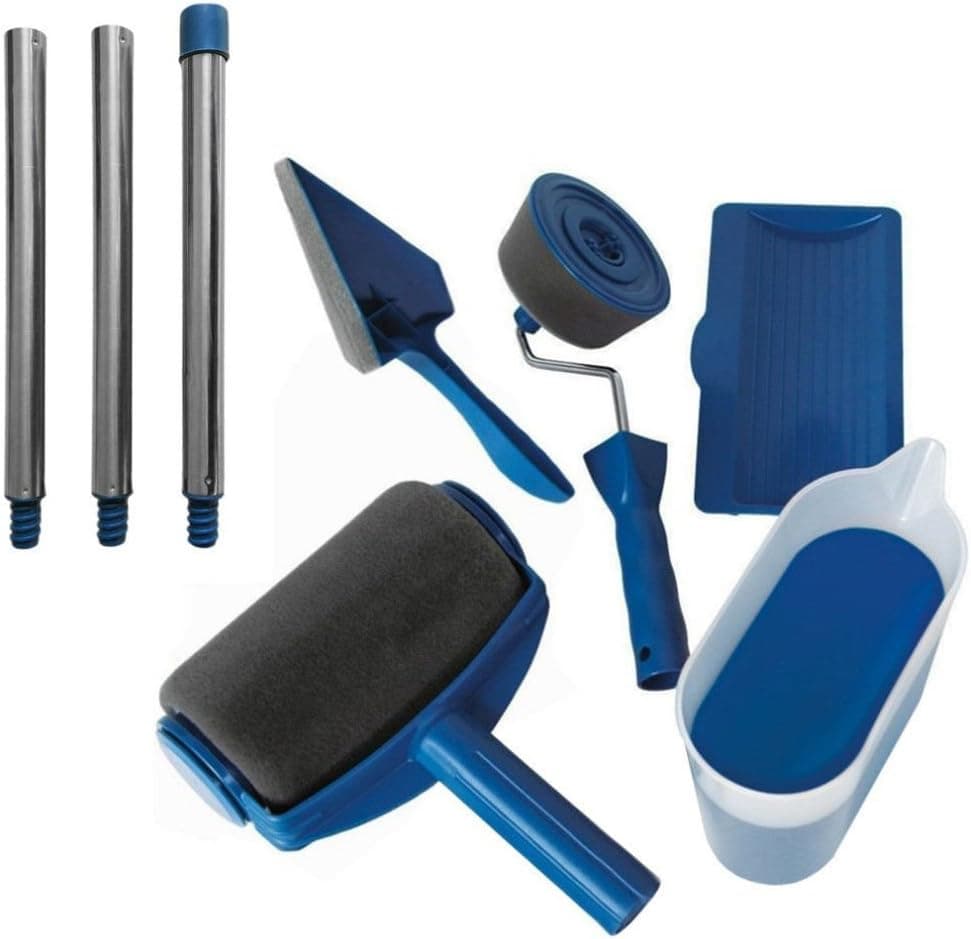 Paint Roller-Smart Paint Roller Applicator,Paint Runner Pro Roller Brush Set for Painting Walls and Ceilings,DIY-in Premium Paint Kit-8 Piece
