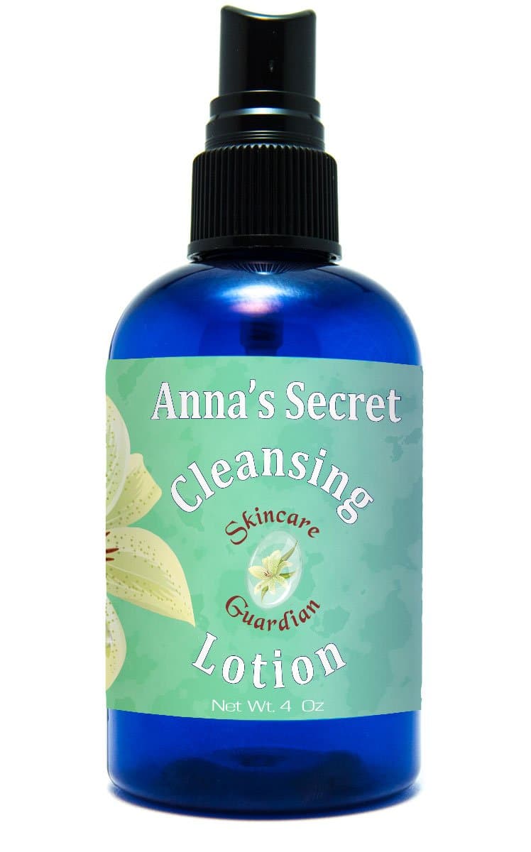 SkinCare Guardian Cleansing Lotion Best Eye Cream and make up remover, facial cleanser and moisturizer skin care product 4 oz. bottle with treatment pump.