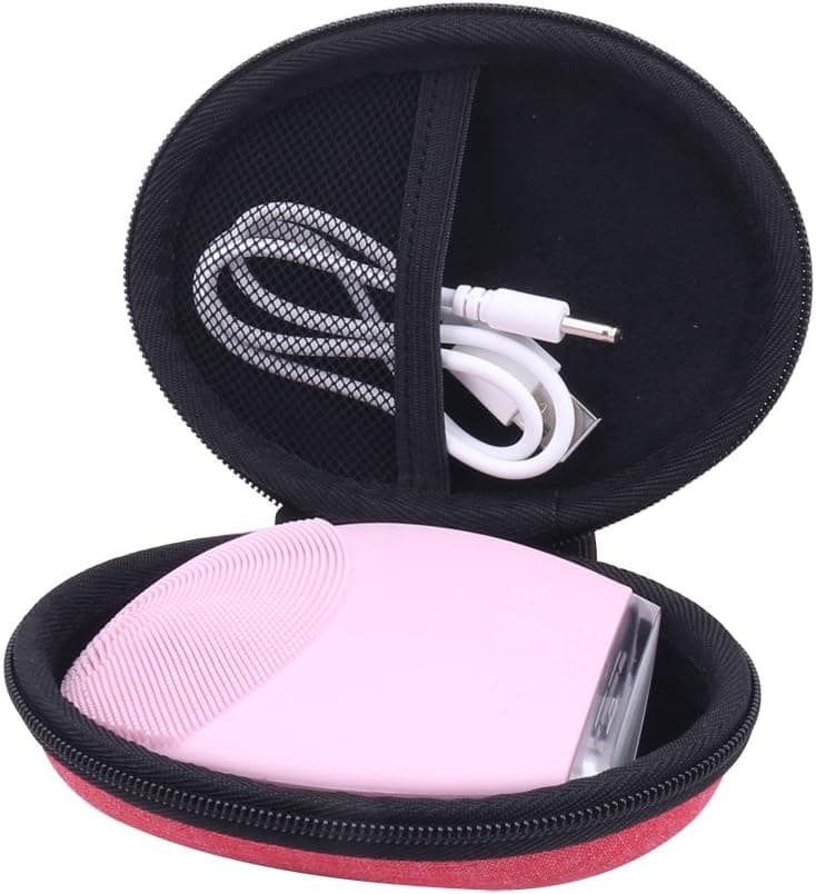 Hard Carrying Case for FOREO LUNA 2 Facial Cleansing Brush by Aenllosi (FOREO LUNA 2, red)