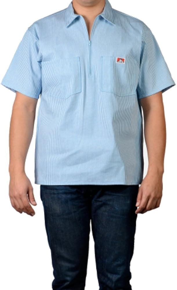 Ben Davis Men's Half Zipper Shirt