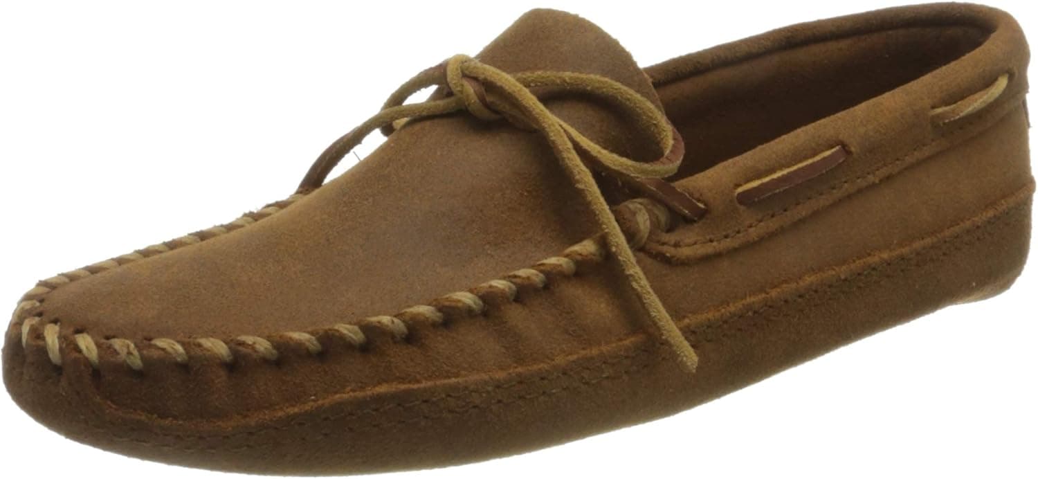 Minnetonka Men's Double Bottom Softsole