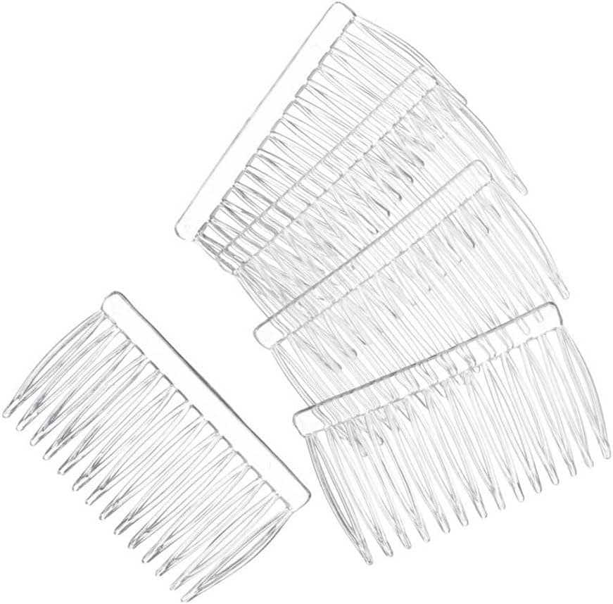 Darice 10078-8 Hair Comb, Clear, 144-Pack