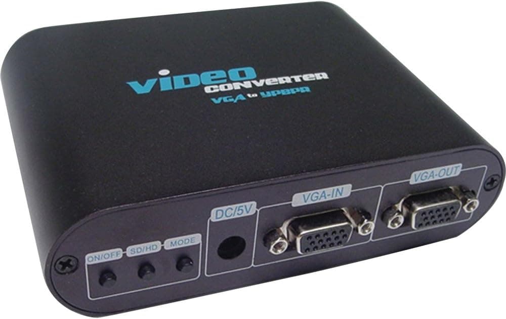 Calrad 40-480 VGA to Component Video Converter with On-Screen-Display Setup
