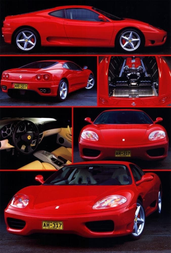 Ferrari 360 Modena Poster Print, 24x36 Poster Print, 24x36