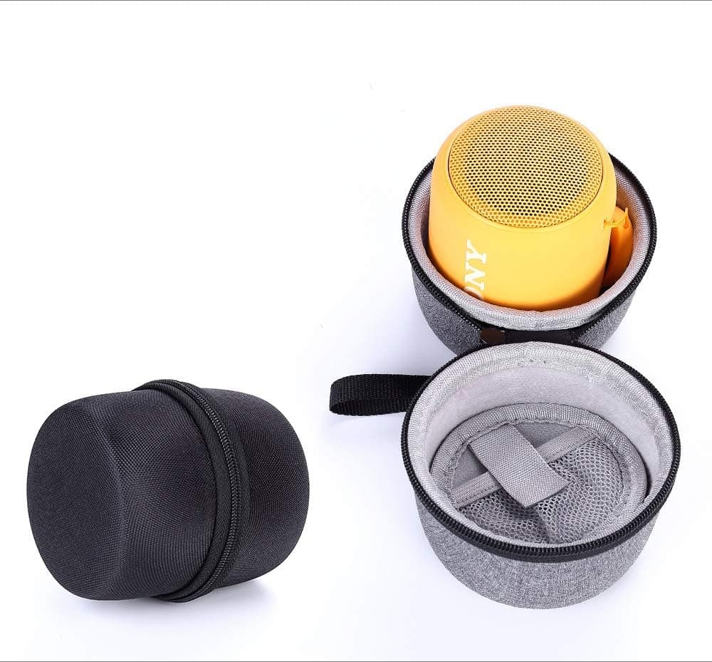 Hooshion Hard EVA Travel Carrying Case Pouch Protective Bag Cover for Sony SRS-XB10 Bluetooth Speaker (Black)