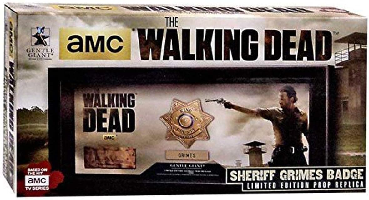 Walking Dead Sheriff Grimes Badge Prop Replica