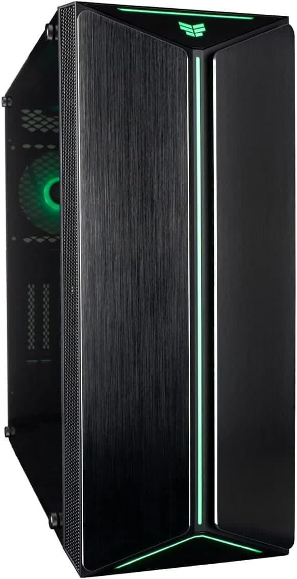 Empowered PC Mantis V2 Gaming Desktop - AMD Radeon RX 5500, AMD Ryzen 3 5300G Processor, 16GB DDR4 RAM, 512GB NVMe SSD, WiFi, Windows 11H - Gamer RGB Computer