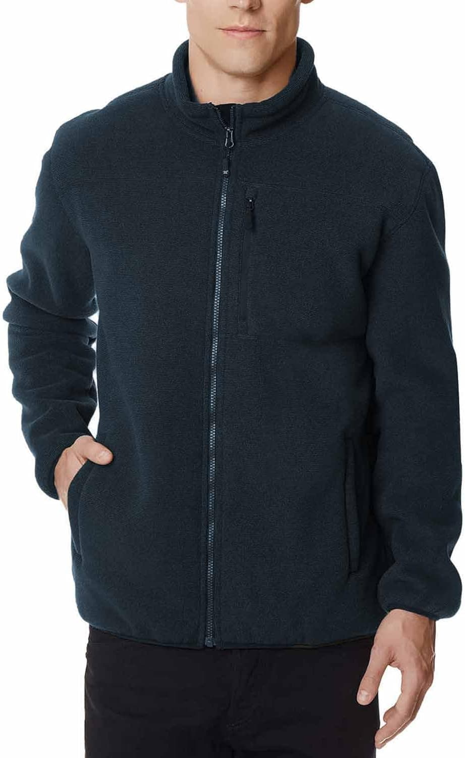 32 Degrees Heat Men's Sherpa Lined Fleece Jacket