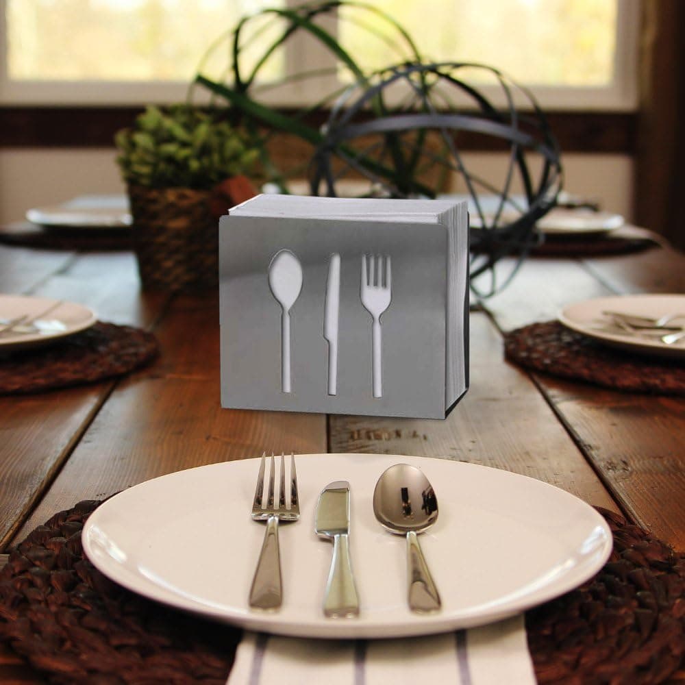 Wedding Gift Boxed Modern Napkin Holder Stainless Steel