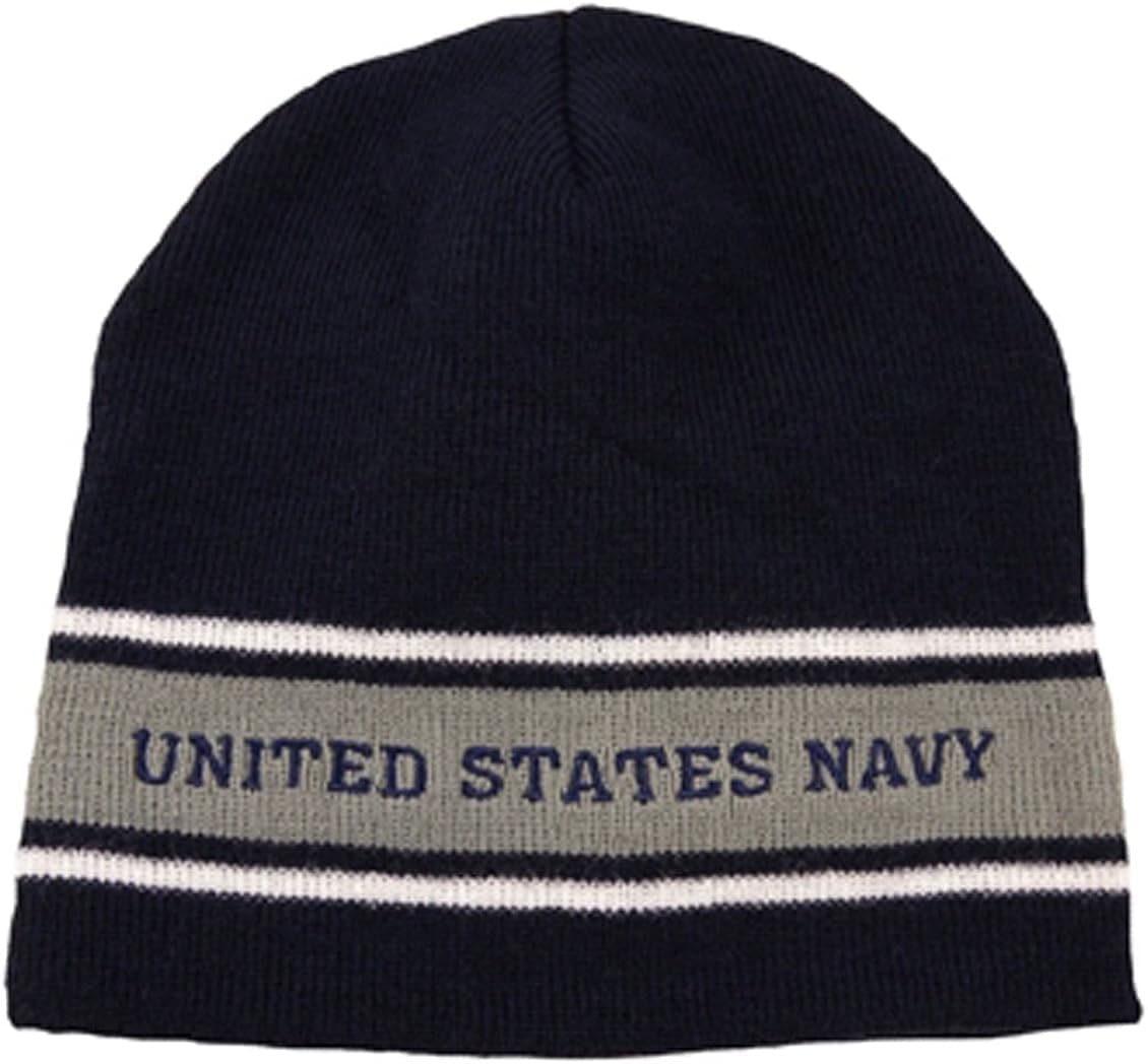 U.S. Navy Knit Cap / USN Dark Navy Watch Cap Beanie