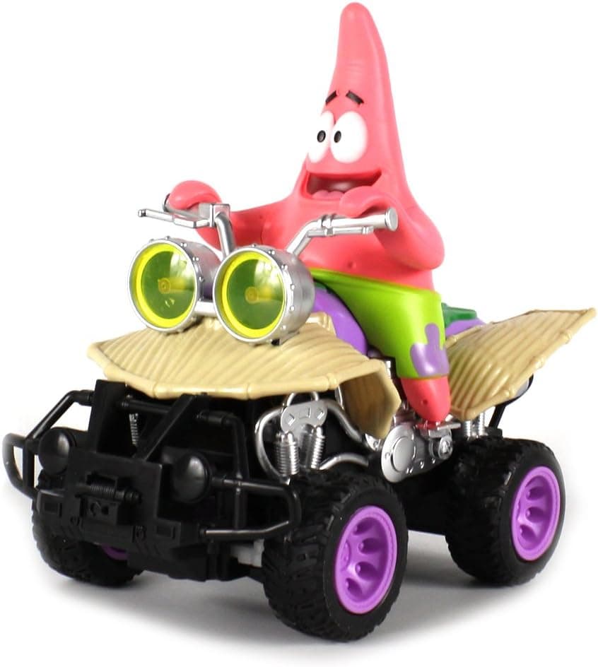 Velocity Toys Nickelodeon Spongebob Squarepants 'Patrick ATV' Electric RC Truck Ready to Run RTR