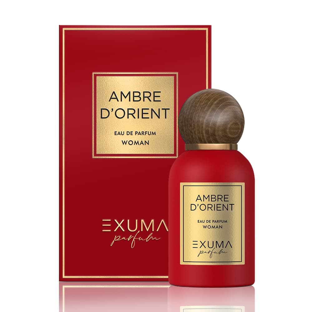 Exuma- Perfume for Women-100ml- Exquisite Parfum Collection- Lemon, Orange, Ylang-Ylang, Vanilla, Patchouli, Rose, Oud, Jasmine Variations- Mother’s Day, Birthday Anniversary Gift (Ambre D'Orient)