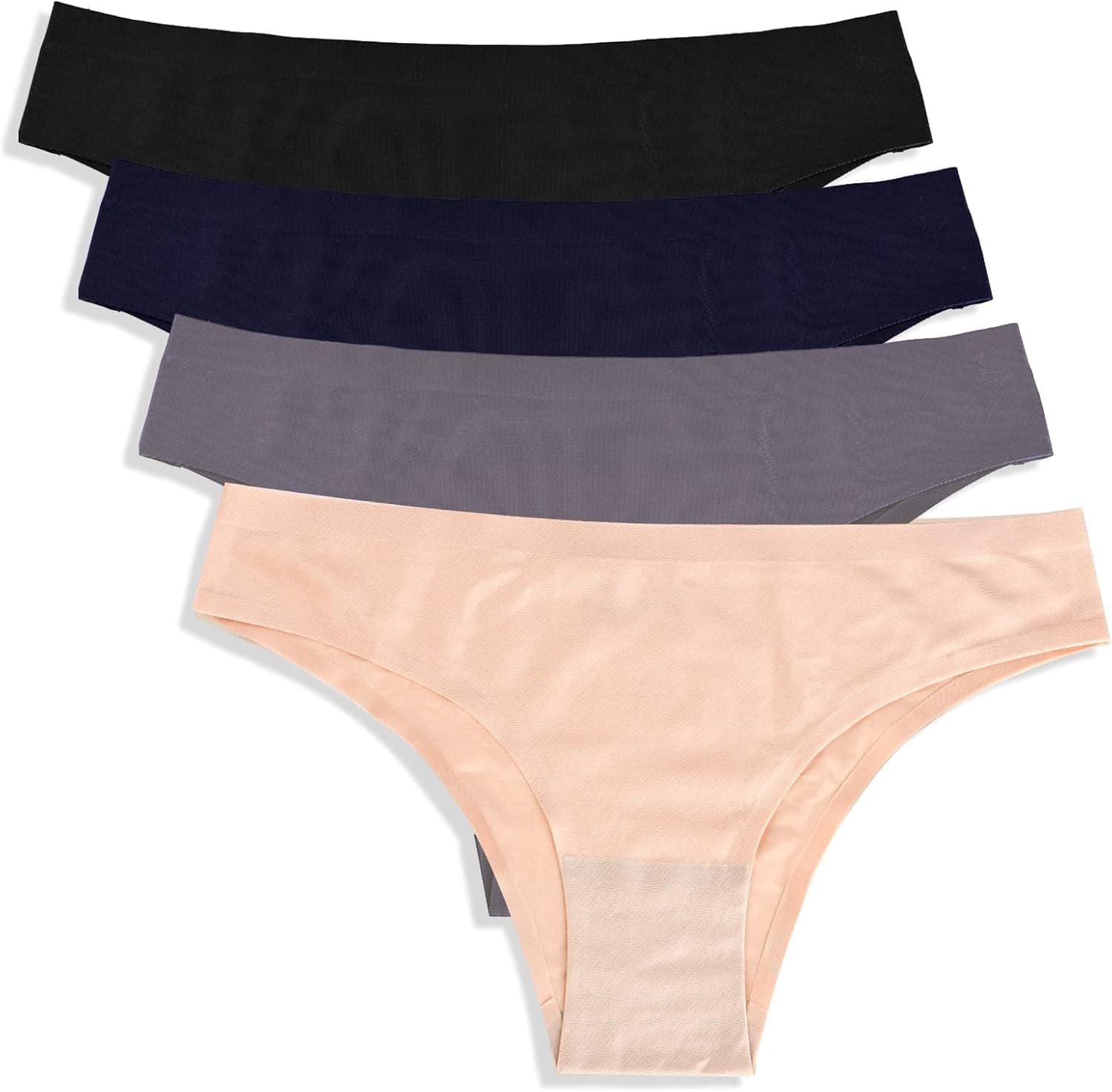 IRDTMM 4 High-end sexy ice silk traceless cotton underwear (Large)