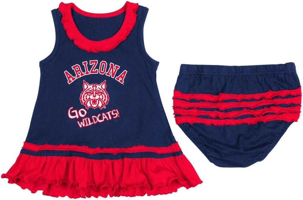 Arizona Wildcats NCAA Infant Girls "Coda" Tank Dress w/ Bloomers