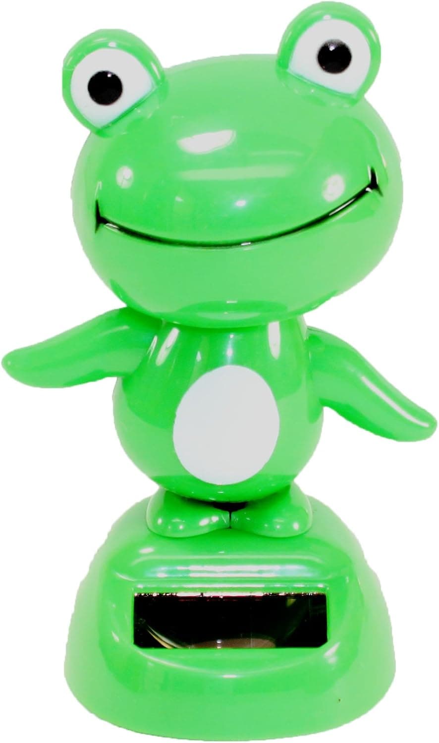KT Dancing Fun Green Frog Animal Solar Toys Dashboard Office Desk Home Decor