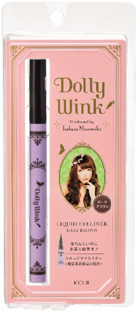 Dolly Wink Koji Liquid Eyeliner, Dark Brown
