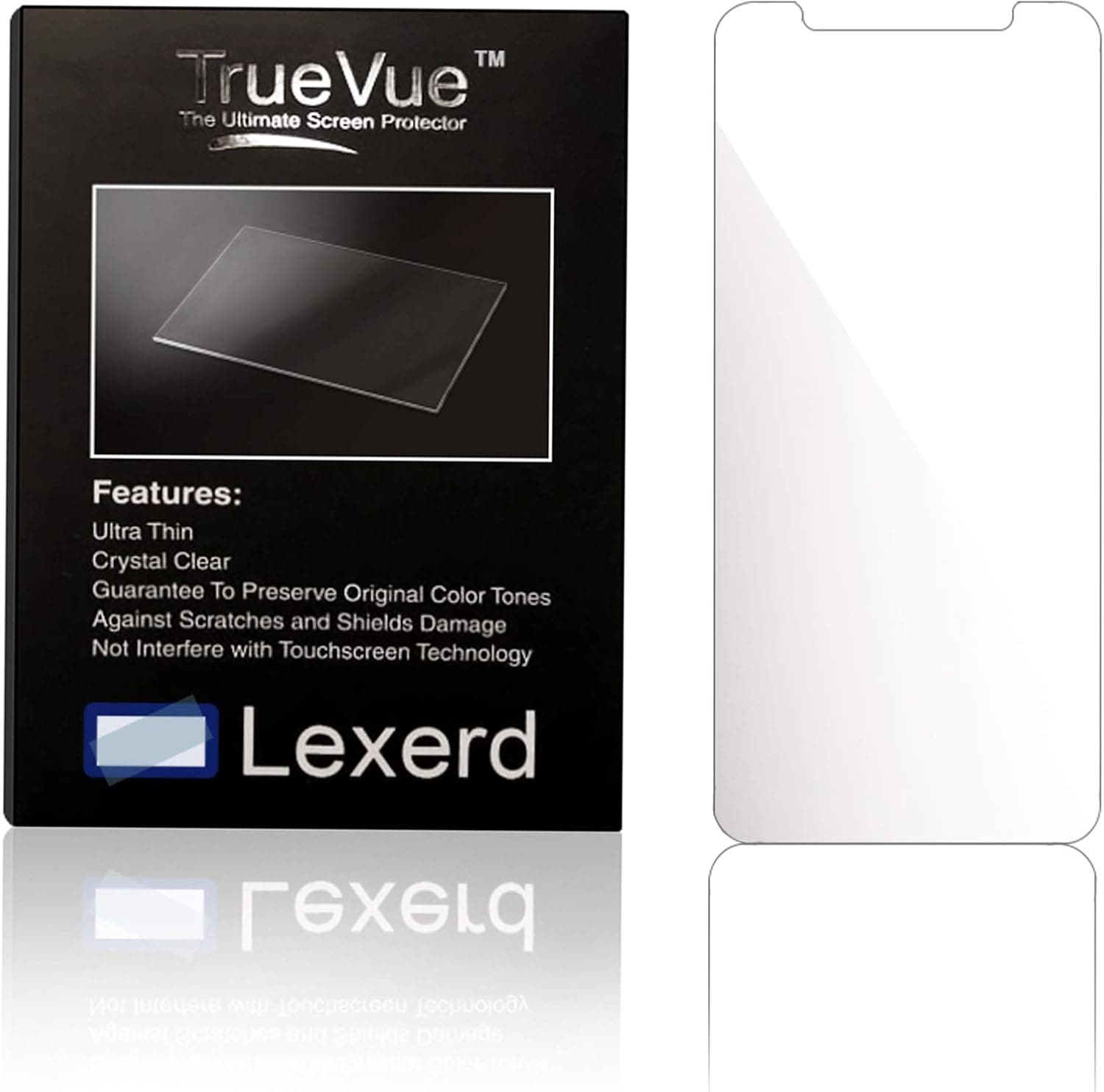 Lexerd - Compatible with Canon EOS-500D Digital Rebel T1i TrueVue Crystal Clear Digital Camera Screen Protector