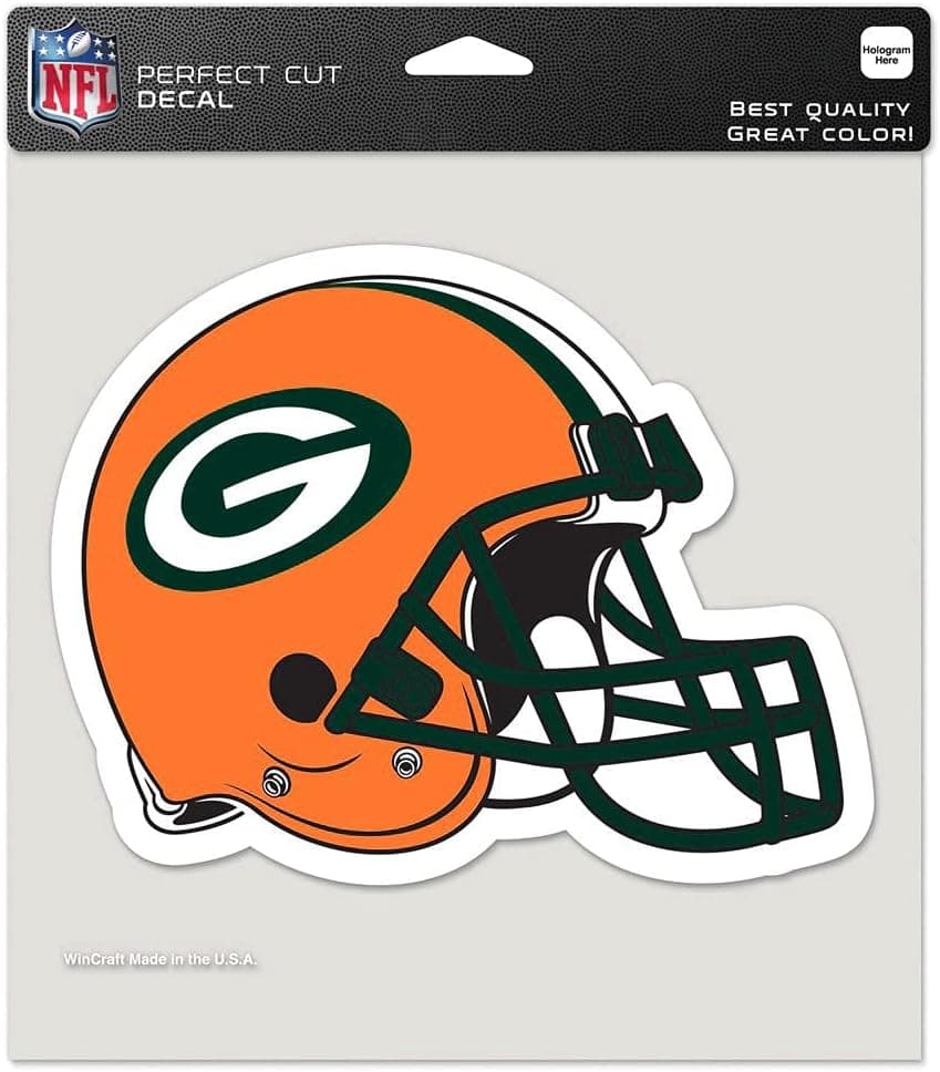 WinCraft Green Bay Packers 5" Helmet Die-Cut Car Magnet