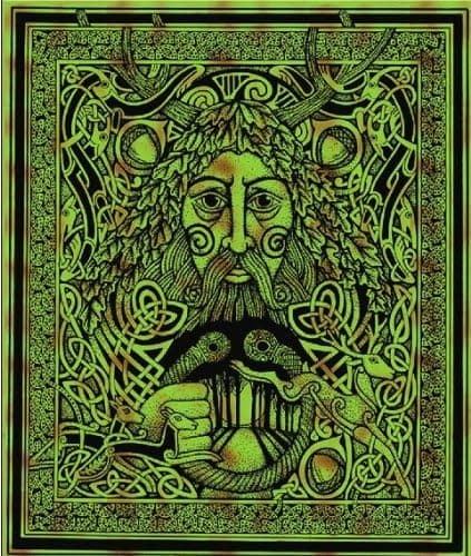 Greenman of the Forest Tapestry & Bedspread #12