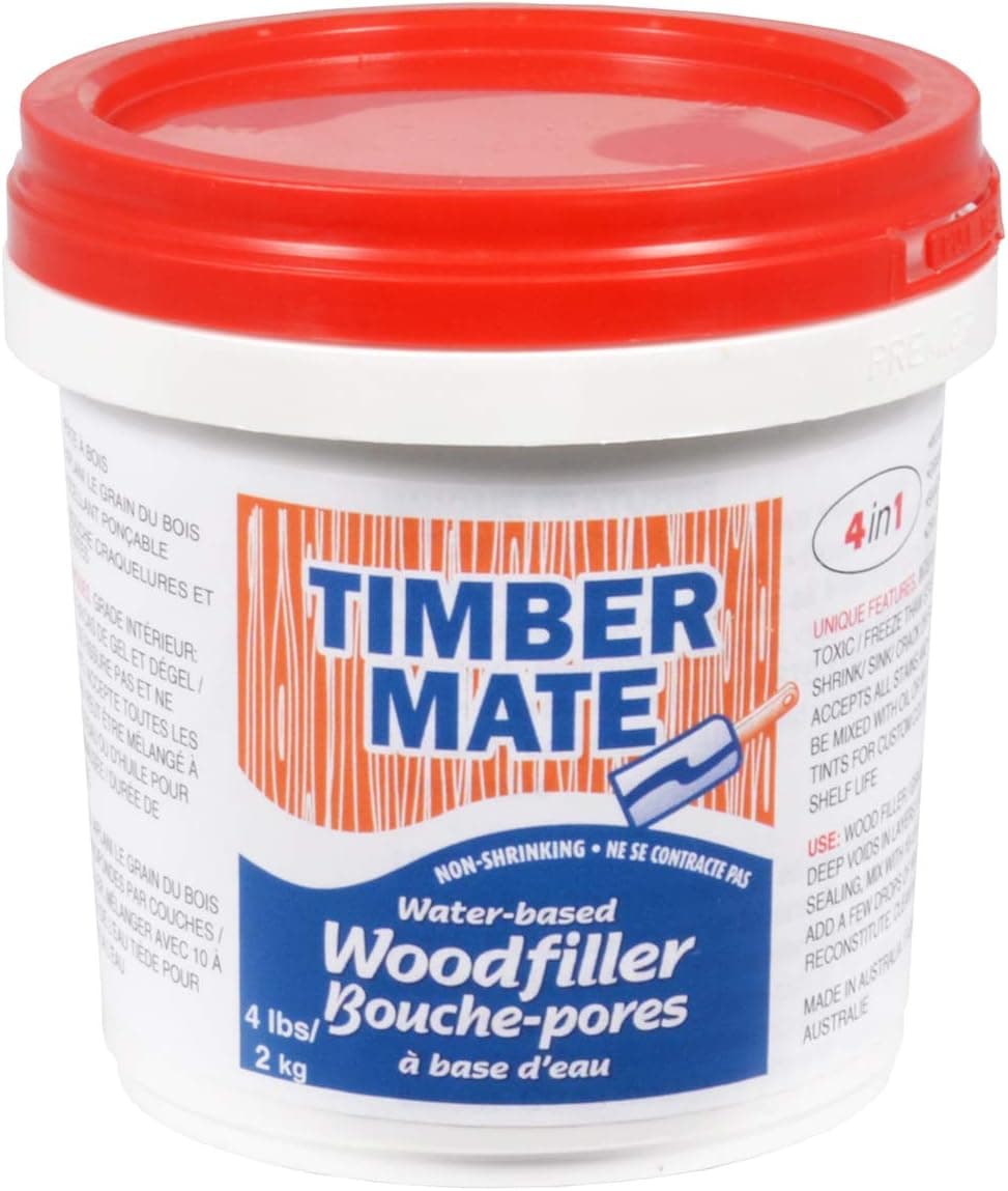 Timbermate Rustic Ebony Hardwood Wood Filler 4 Lbs