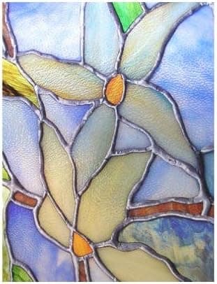 02-3007 Window Film, Clematis, 24 x 36-in. - Quantity 4