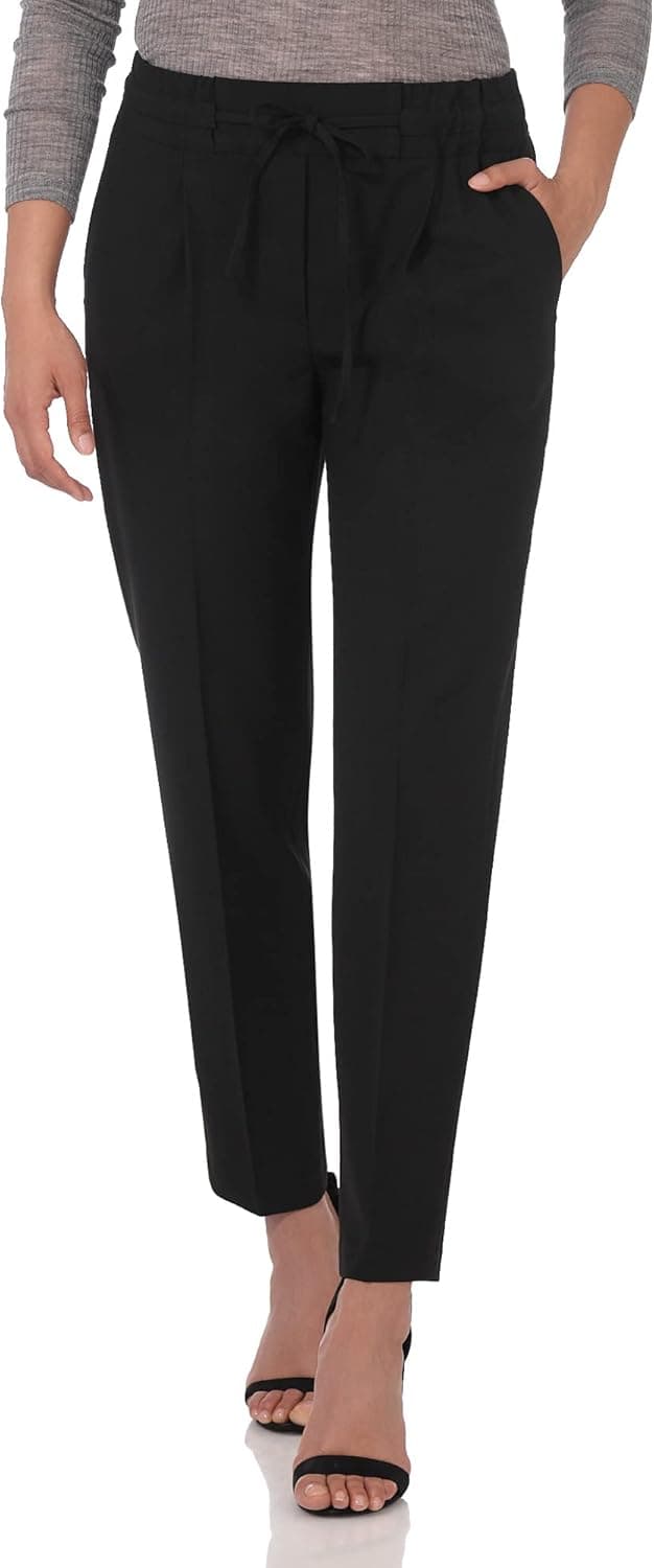 Rekucci Women's Desk to Dinner Perfect Dressy Jogger Pant with Pockets