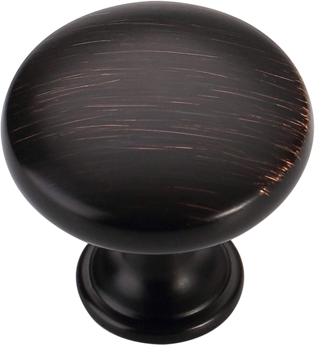 Asidrama 10 Pack 1-1/4 inch Kitchen Cabinet Knobs Dresser Knobs Drawer Knobs, Oil Rubbed Bronze Knobs for Dresser Drawers, Pull Handles for Kitchen Wardrobe Cupboard