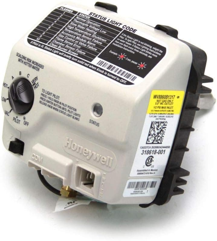 Kenmore 9007632 Water Heater Gas Valve and Temperature Control Assembly Genuine Original Equipment Manufacturer (OEM) Part