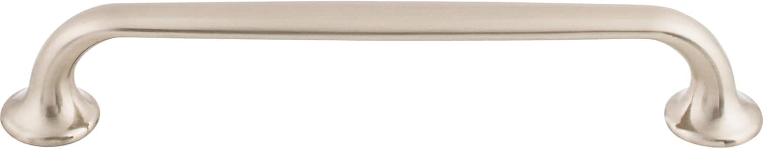Top Knobs TK595BSN Mercer Collection 6-5/16" Oculus Oval Pull, Brushed Satin Nickel