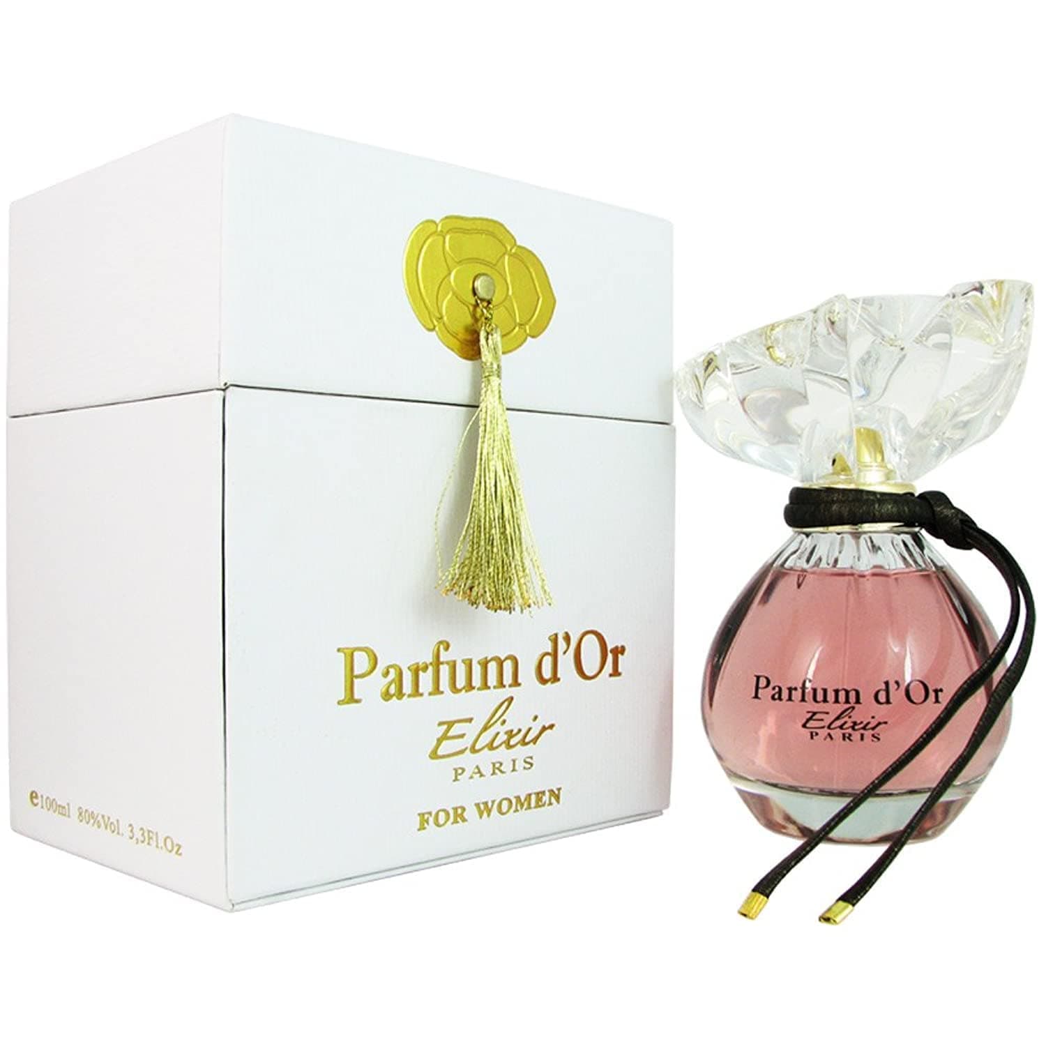 Kristel Saint Martin Parfum D'or Elixir Eau de Spray for Women, 3.3 Ounce