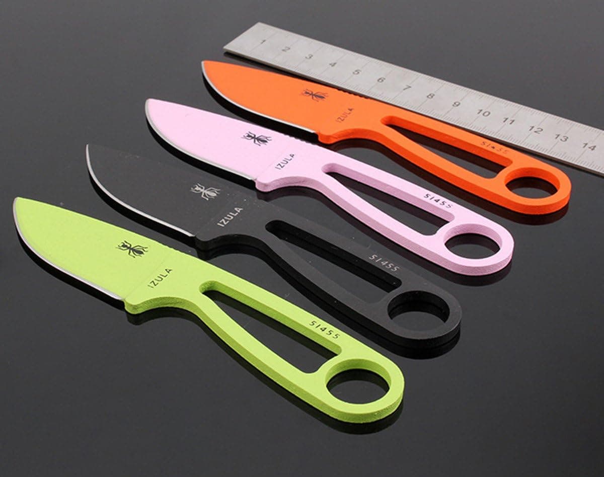 MENGDA Knife 2016 Izula Knife with Complete Kit (BLACK)