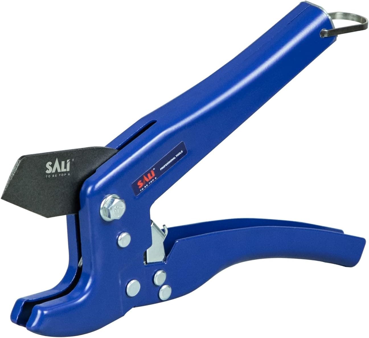 Sali Ratchet-type PVC Pipe Cutter, Cuts up to 1-5/8", One-hand Fast Pipe Cutting Tool,Pipe Cutters PVC Pipe Shears Plastic Pipe Cutter PEX Pipe Cutter Tool Suitable for Home Working and Plumber