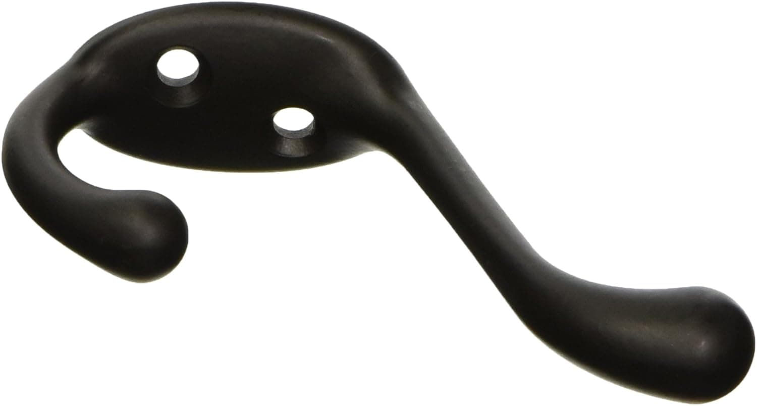 Stanley Hardware S806-661 V8005 Basic Coat and Hat Hook in Oil Rubbed Bronze