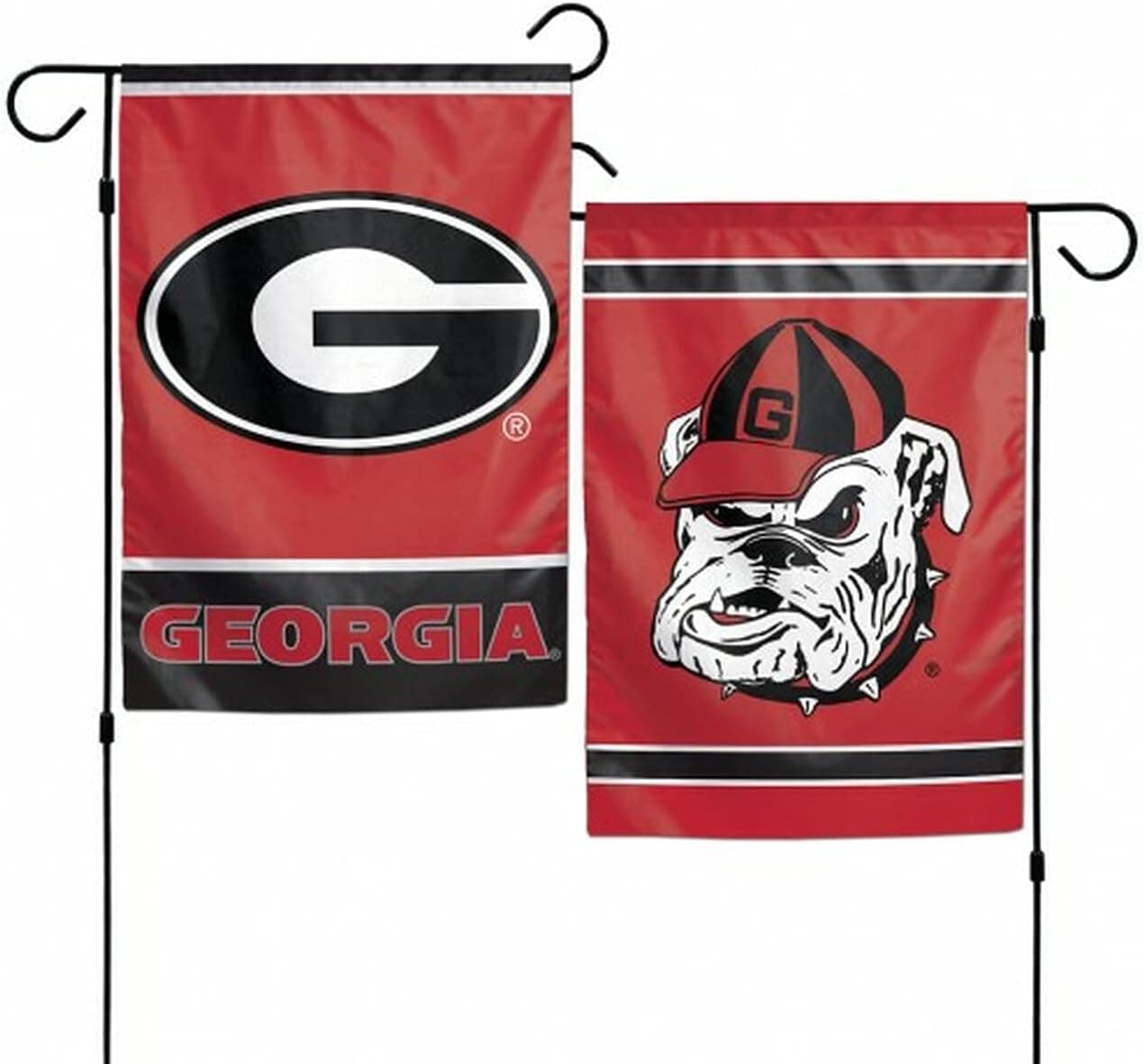 Wincraft, NCAA Georgia Bulldogs Garden Flag, 12.5"x18", 2-Sided, Team Color