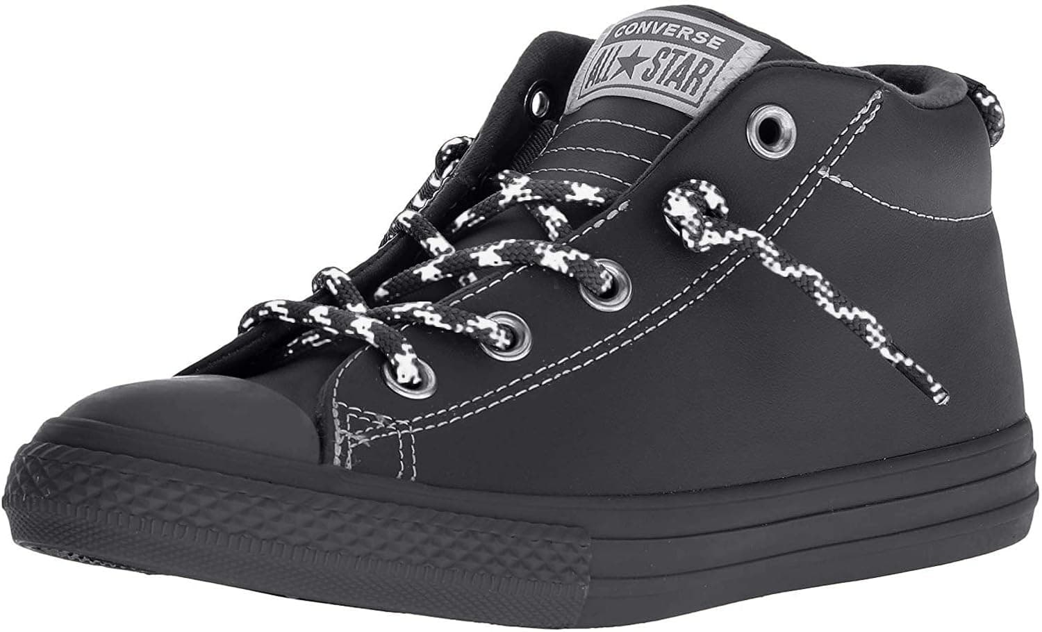 Converse Unisex-Child Chuck Taylor All Star Leather Street Mid Sneaker