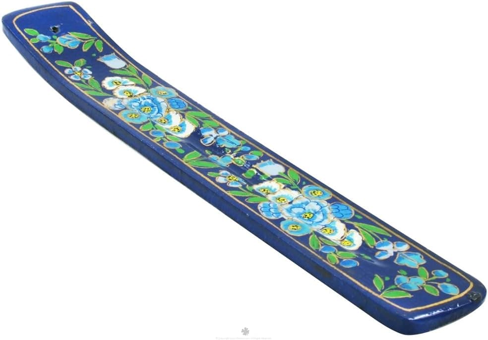 Handpainted Incense Holder Blue