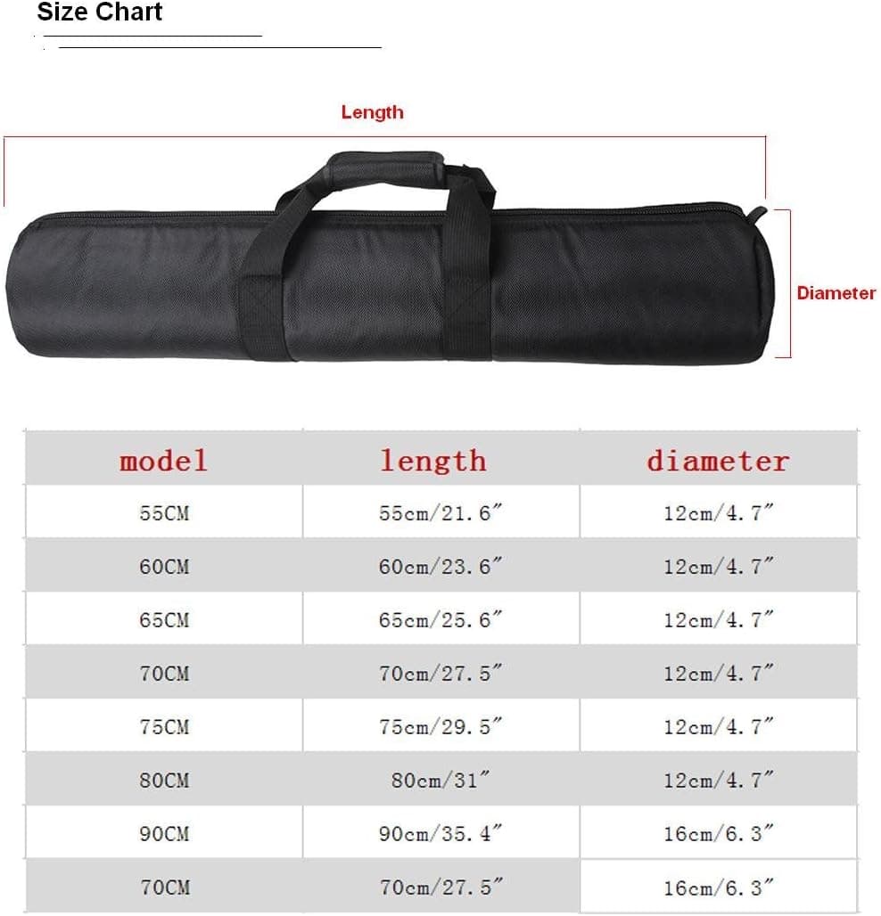 Tripod Carry Bag Pad Package -Bailuoni Tripod Bag Great As A Carrying Case for Your Tripod in Outdoor/Outing Photography Bag (70cm)(27.5”× 4.7”)
