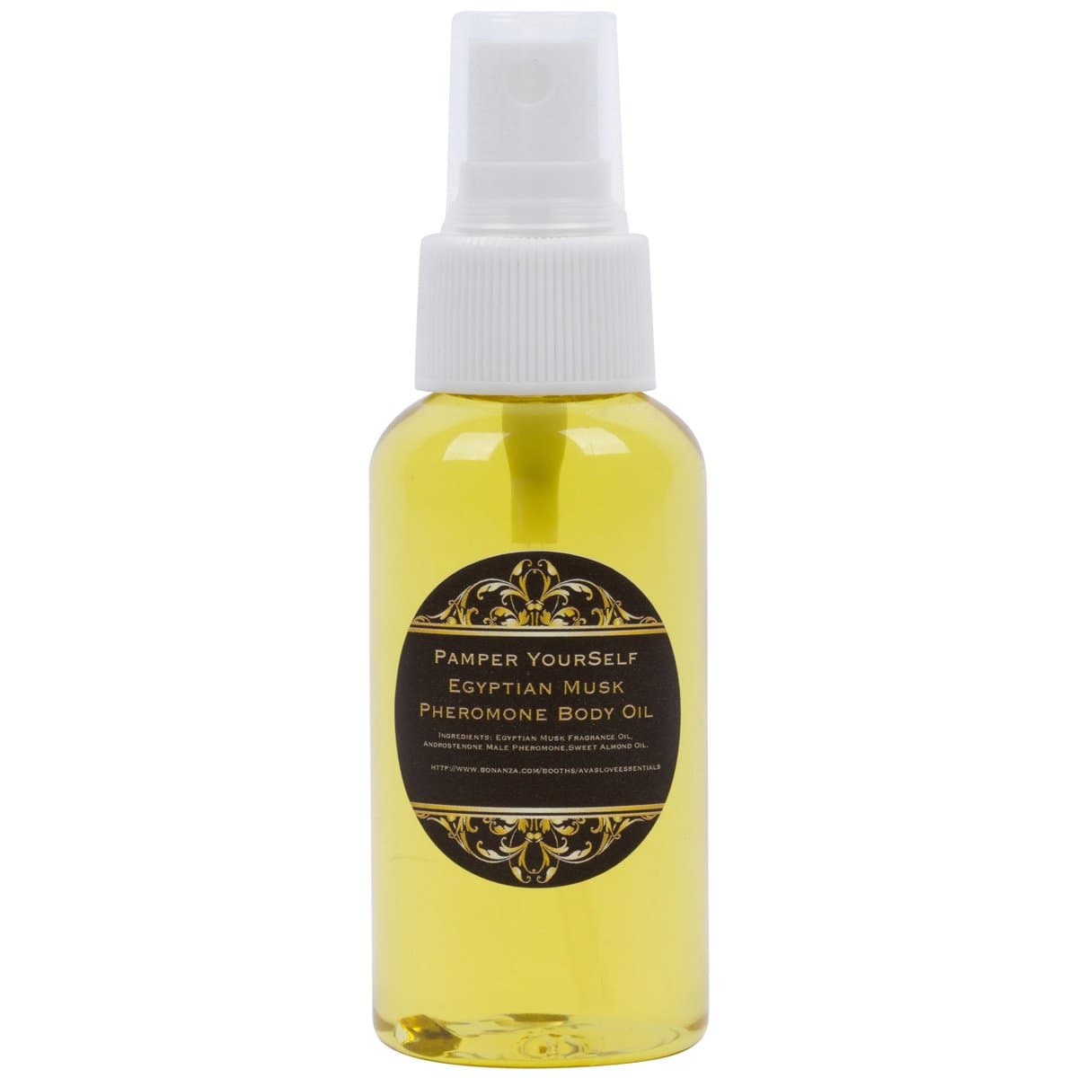 Sandalwood Pheromone Body Oil Spray for Men, 2.7 Fl Oz