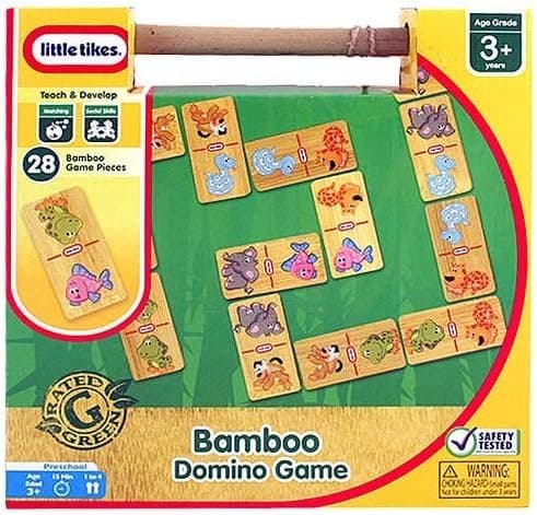 Little Tikes Bamboo Domino Game