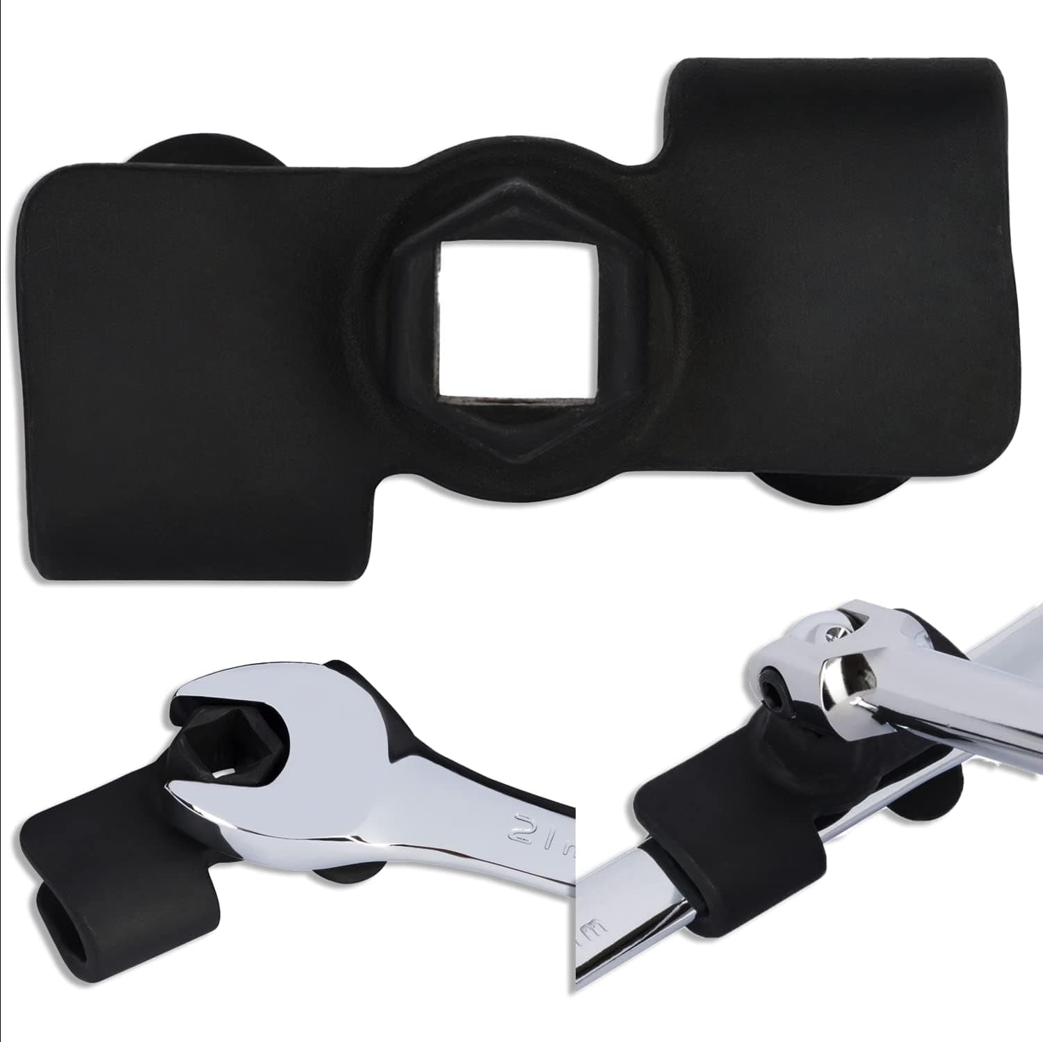 Kei Project Universal Wrench Extender for 1/2 Inch Drive Breaker Bars - Wrench Extension Tool for Cheater Bar- Extended Adapter to Leverage over Stubborn Nuts and Bolts