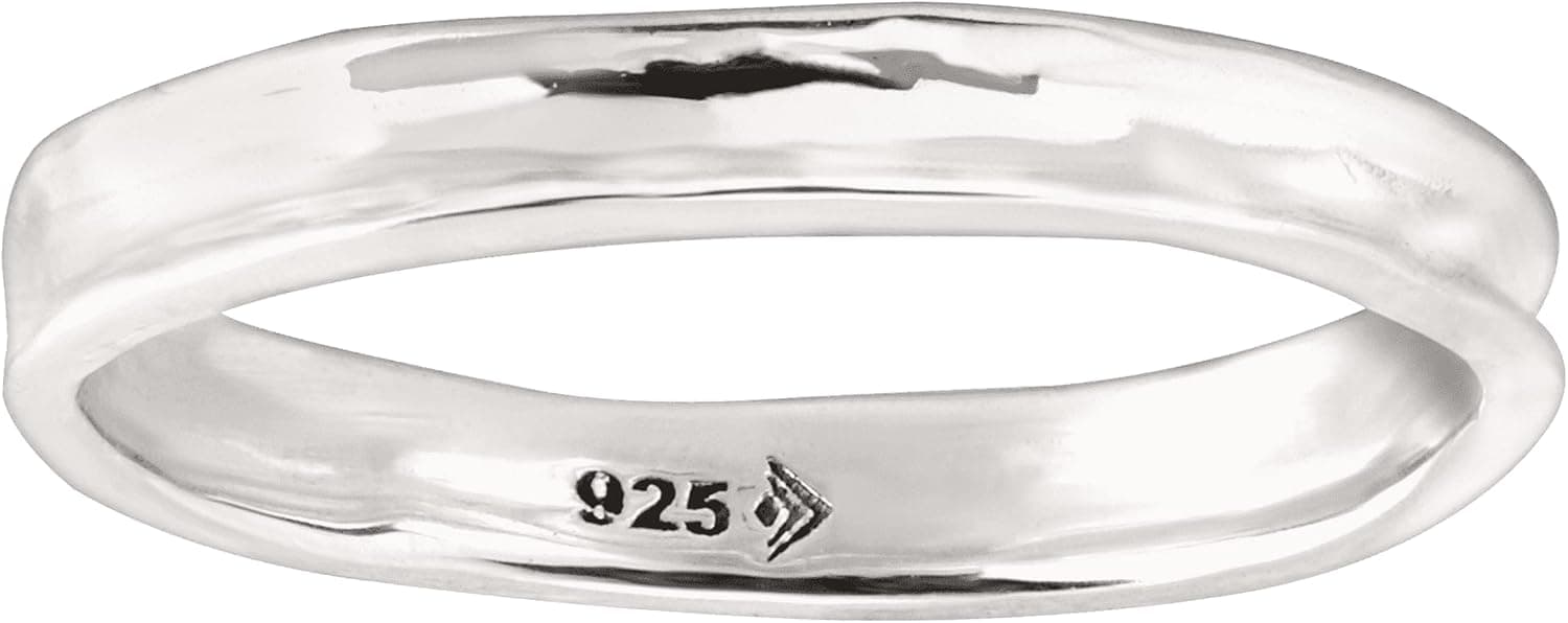 Silpada 'Stellar Stable' Stacking Ring in Hammered Sterling Silver