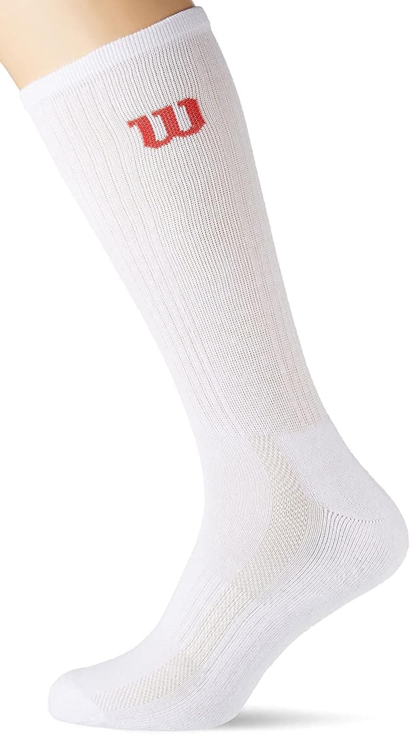 Wilson-Men`s Crew Tennis Socks 3 Pack Size 7-13-(887768522018)