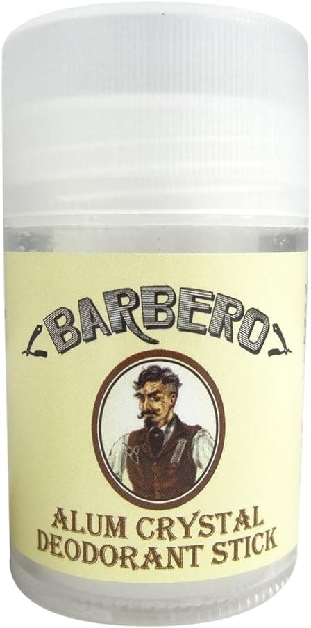 Barbero Alum Crystal Deodorant Stick 2.1 Oz. / 60g